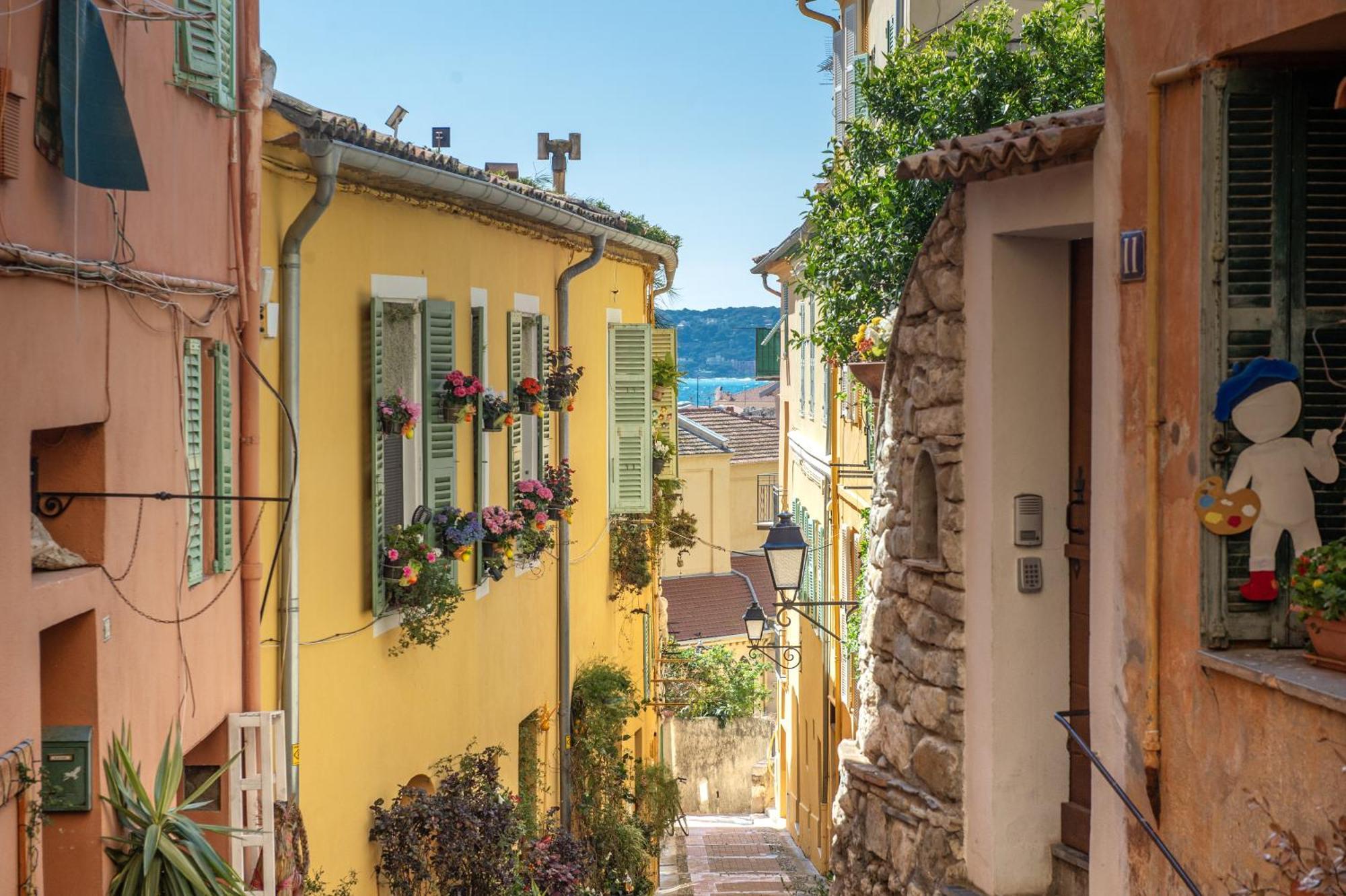 Palm Riviera - Vieille Ville De Menton - Vue Mer Екстериор снимка