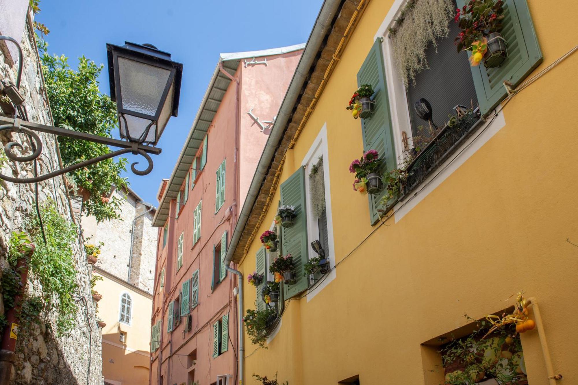 Palm Riviera - Vieille Ville De Menton - Vue Mer Екстериор снимка
