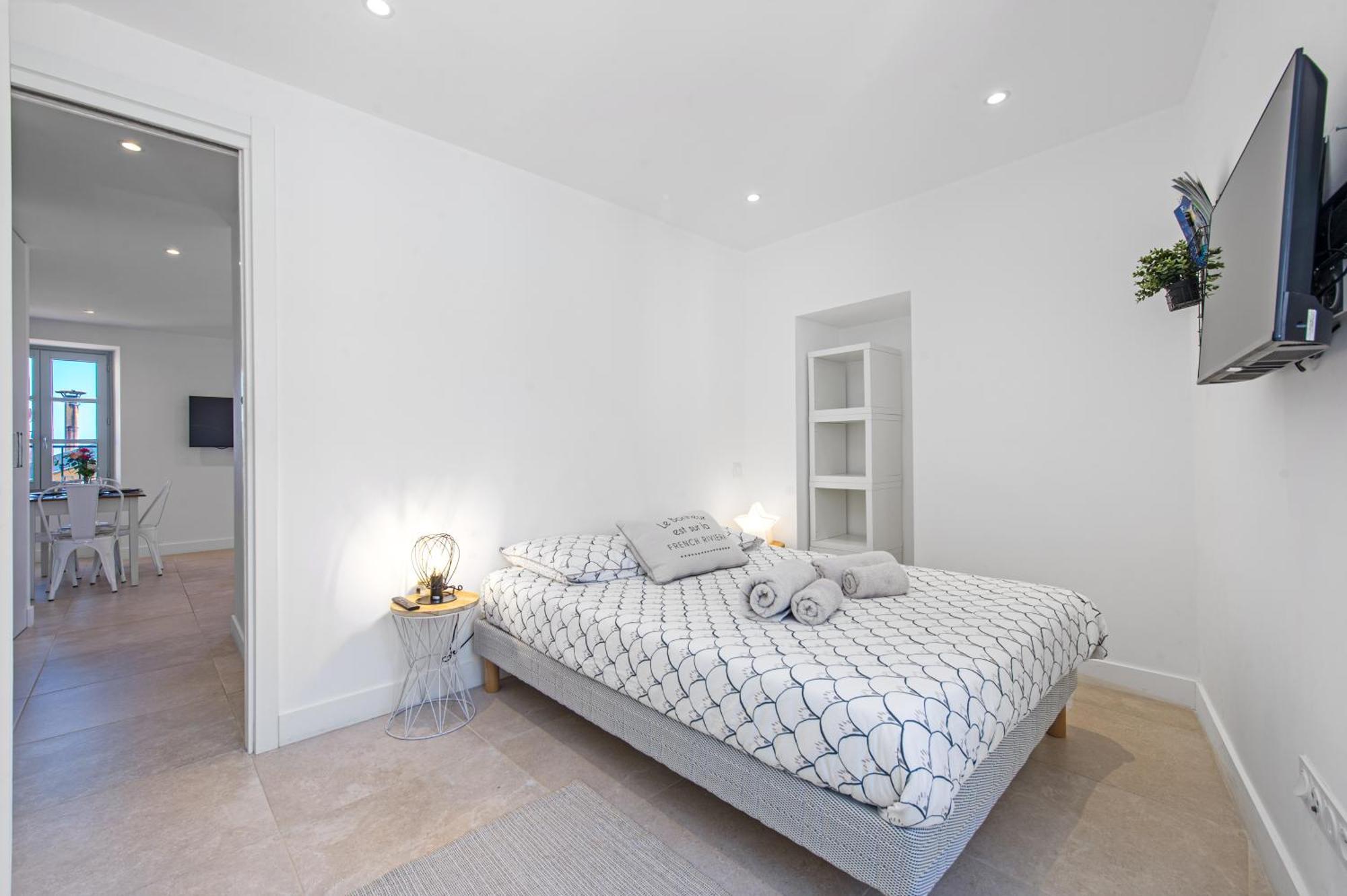 Palm Riviera - Vieille Ville De Menton - Vue Mer Екстериор снимка